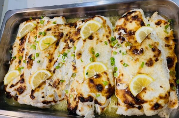 BAKED BASA FILLET